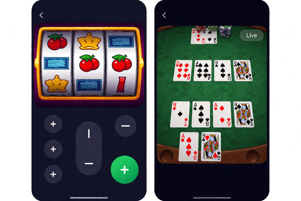 Aplicación de casino
